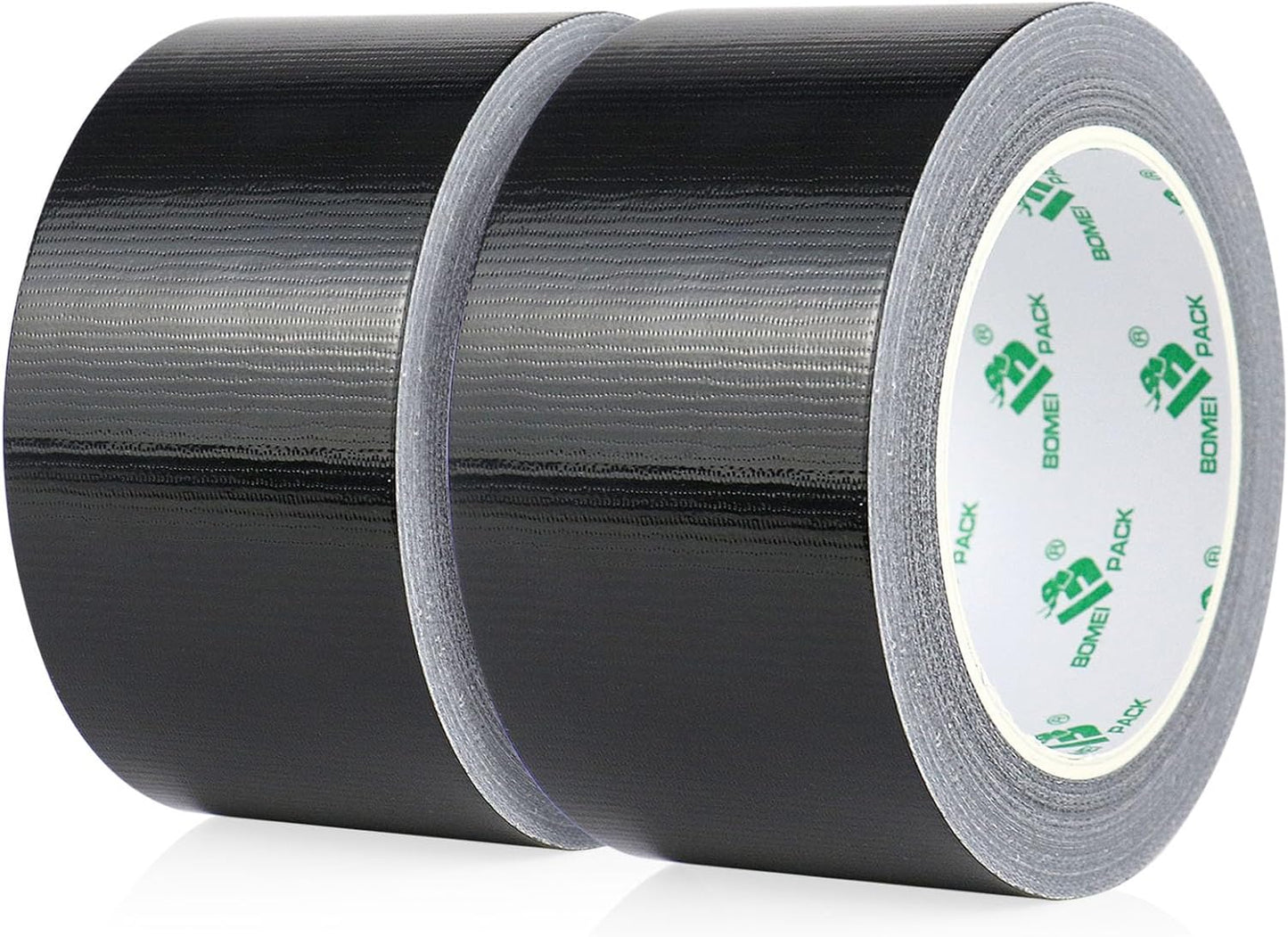 Pack 2 cintas adhesivas 2.5pulg 30yardas negras