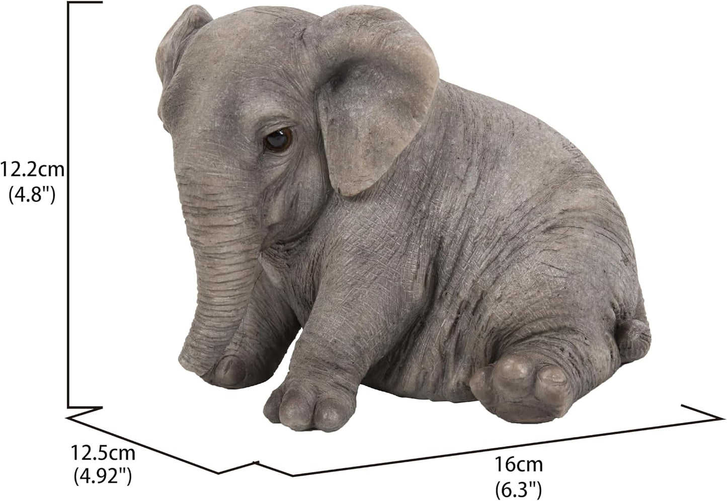 Elefante Sentado Regalo Gordito