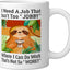 Taza cerámica retro de sloth blanca