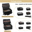 Bolsa maquillaje con ruedas 2en1 organizadora cosméticos