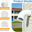 Cubierta ventilación PVC 3pulg acero inox 304 universal