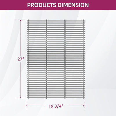 Rejillas acero inox para Chargriller 2121 2123 2222