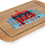 Tablero queso vidrio templado base parawood madera