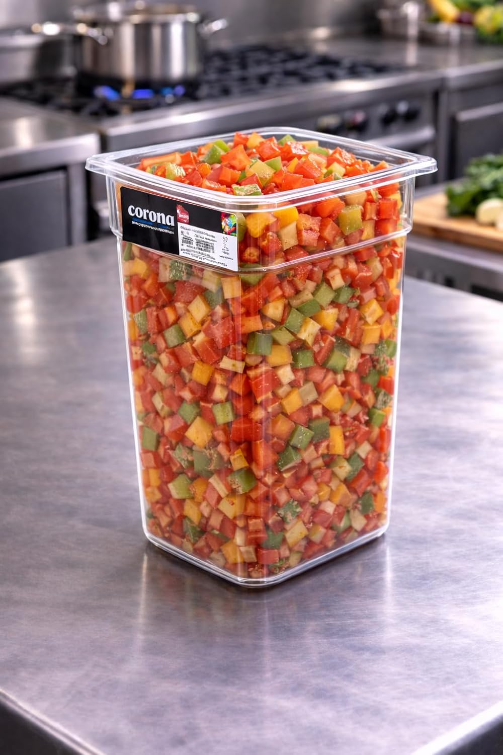 Charola Gastronómica Policarbonato 1/6-8pulg Set 24