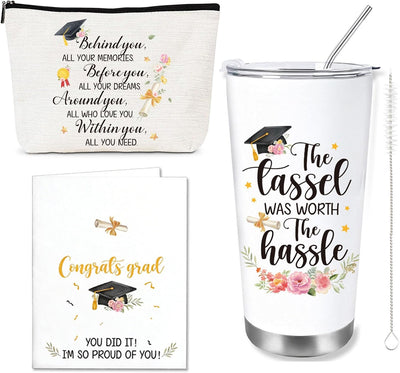 Set 3 Pzas Regalo Graduación Maletín y Tarjeta
