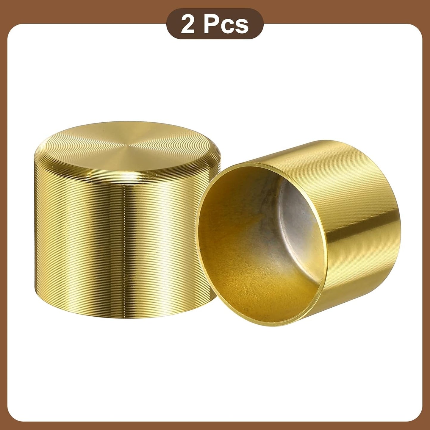 2 fundas patas silla pequeñas tapa redonda aluminio