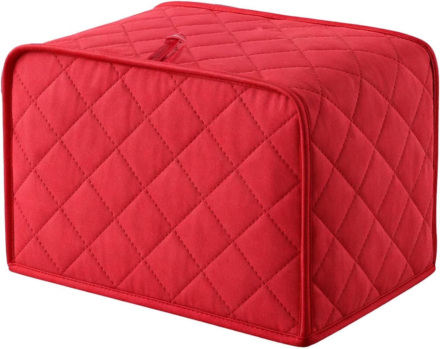Funda para tostadora 2 rebanadas universal negra acolchada