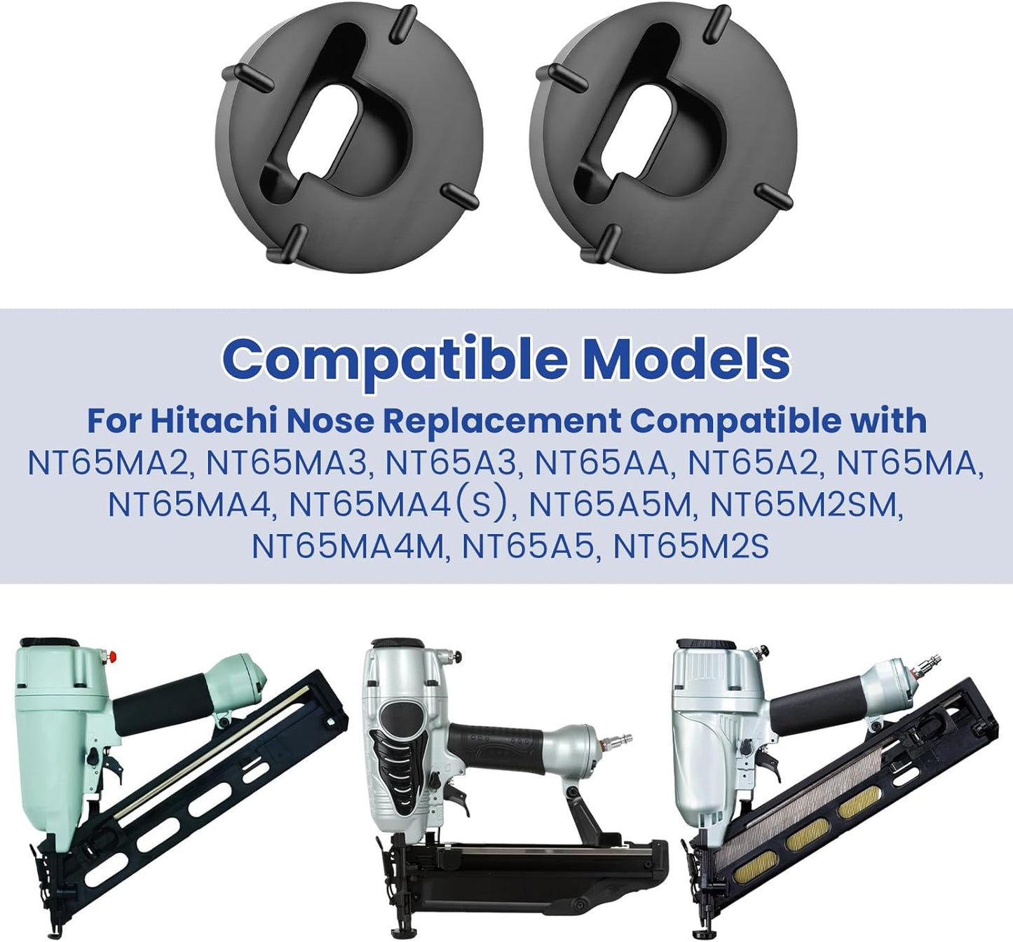 Repuesto tapa nariz para herramientas Hitachi pack 2