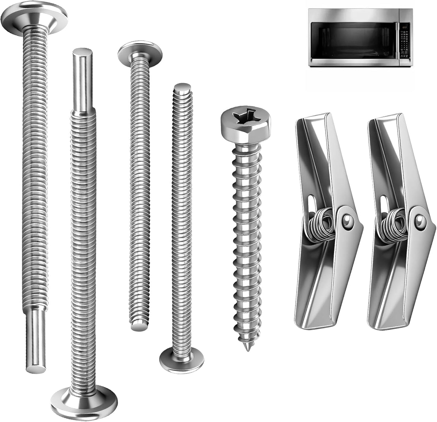Kit de hardware de instalación de microondas compatible con Sam-Sung ME17F7021MT/AA