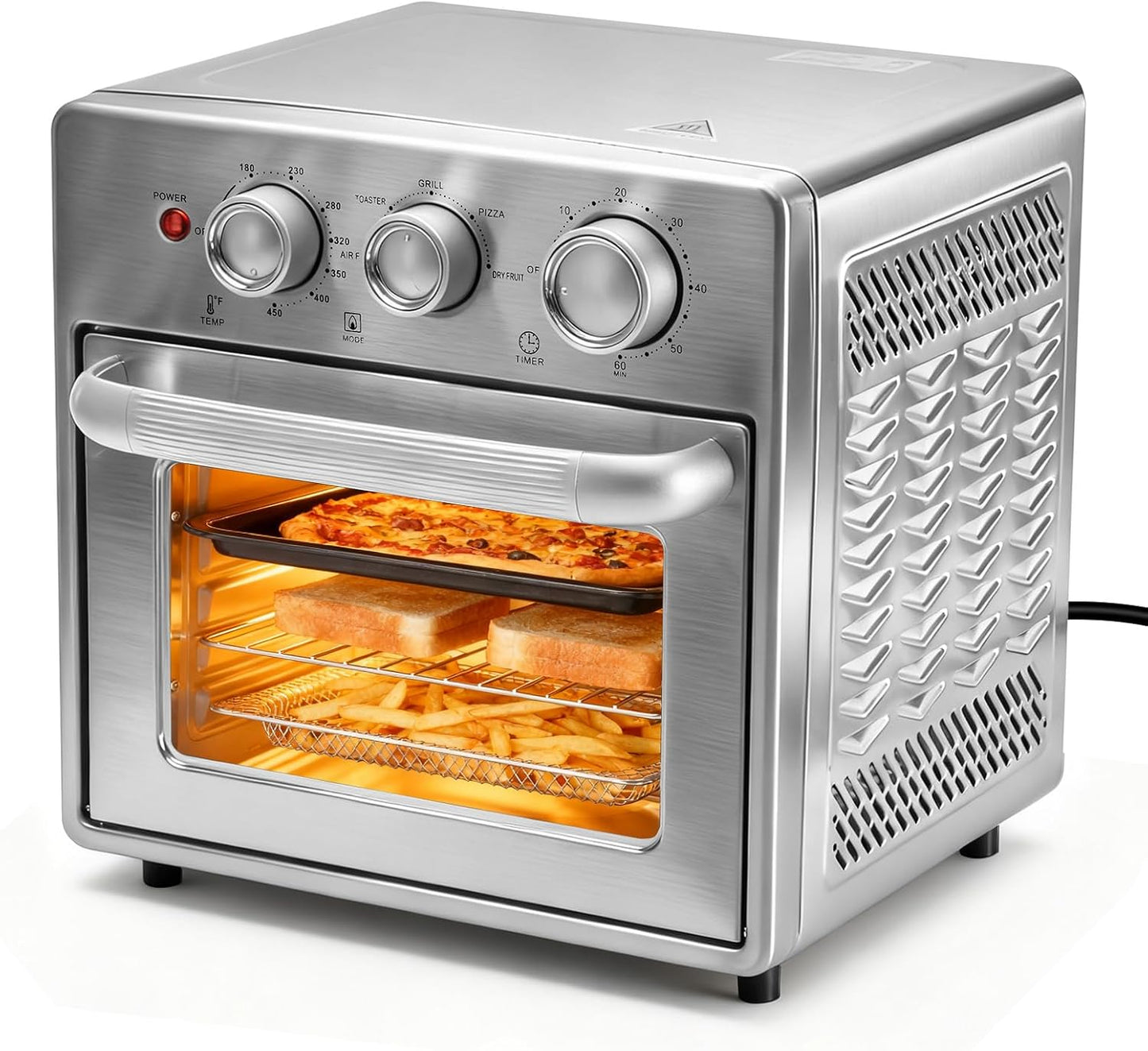 Freidora Aire Multifunción 8en1 17qt Horno Convección
