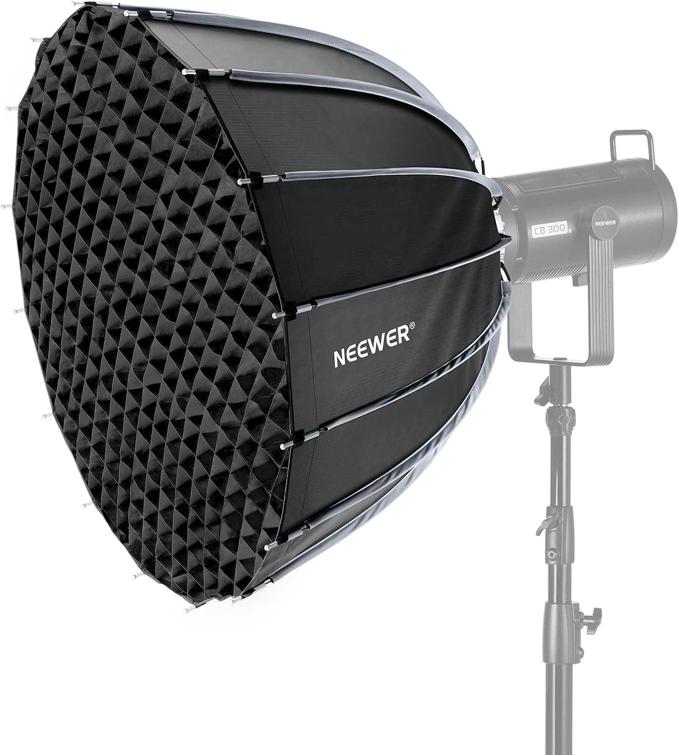 Caja luz parabólica 70cm con Bowens CB60 CB200B MS60 MS150B Q4