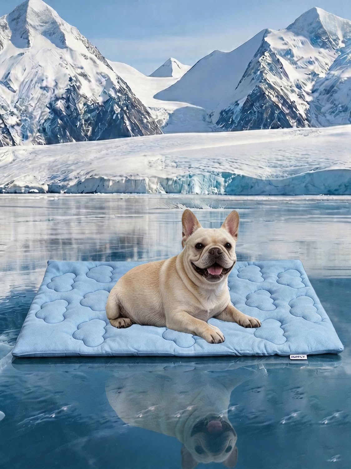 Tapete refrescante para perros doble cara portátil
