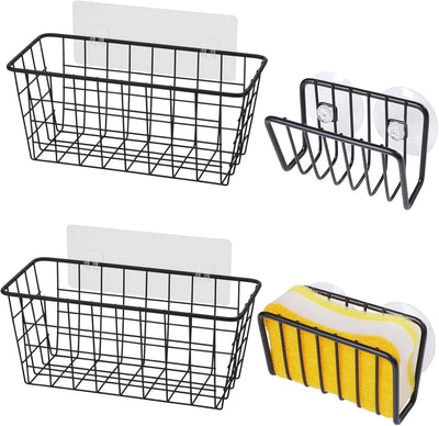 Porta esponjas Toplife para fregadero cocina 2 piezas organizador de gabinete