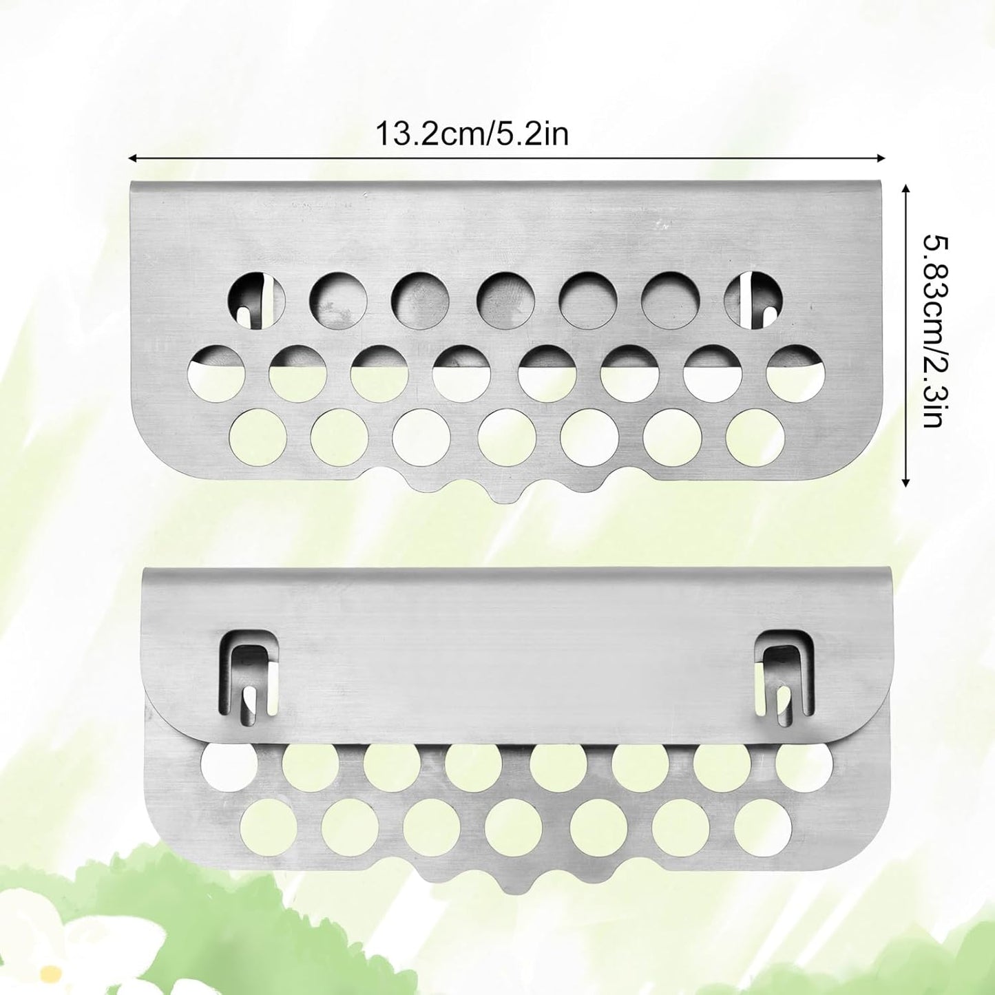 Puerta de grasa para parrilla Blackstone de acero inoxidable 28-36 pulg