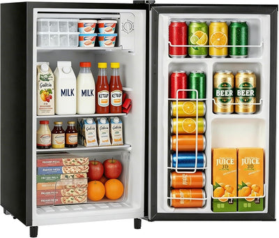 Mini refrigerador con congelador 3.2 pies cubicos termostato
