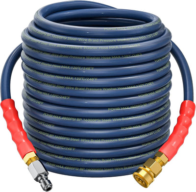 Manguera 3/8pulg 50ft 4800psi acero trenzado 4 capas