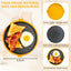 Set sartén para horno de microondas y fabricador de queso gratinado