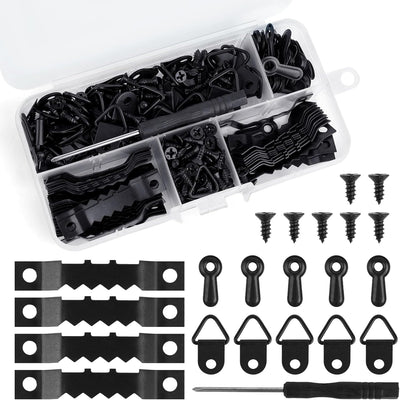 Kit 281 Pzas para colgar marcos fotos con ganchos