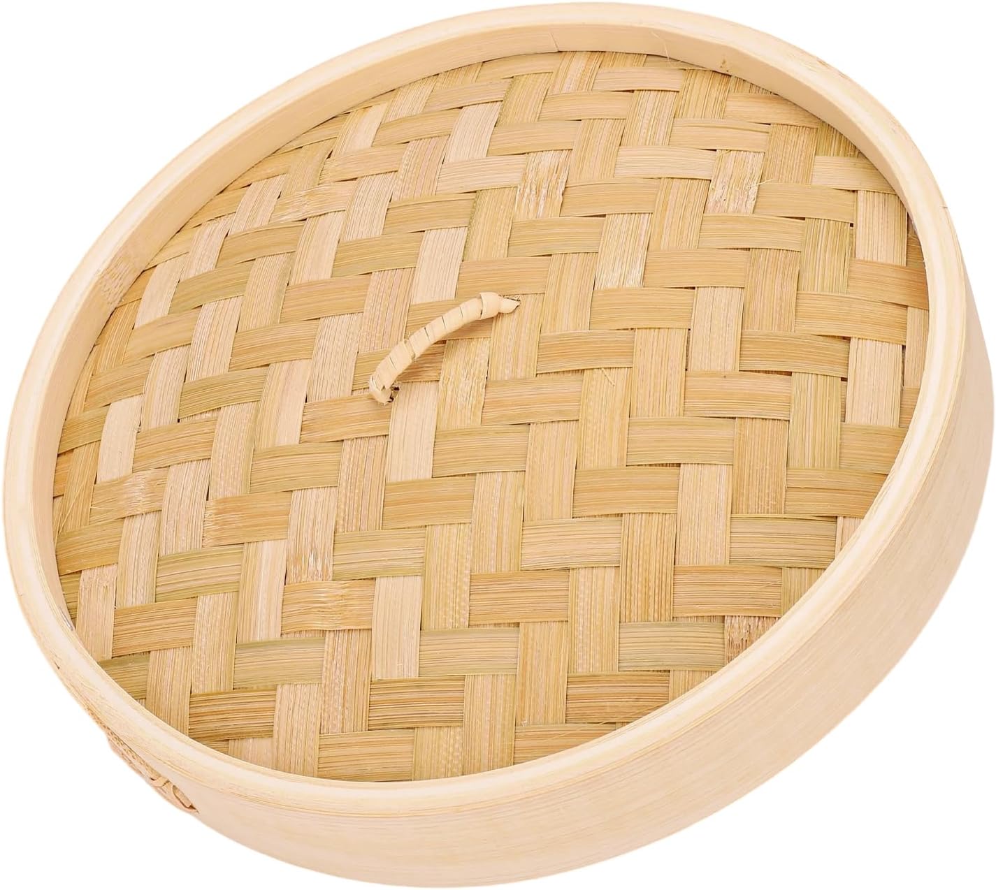 Tapa de bambú para vaporera de 10 pulgadas cubierta universal
