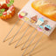 6 Palitos Acero Inox 6.5/7.3pulg Probador Pasteles Reutilizables