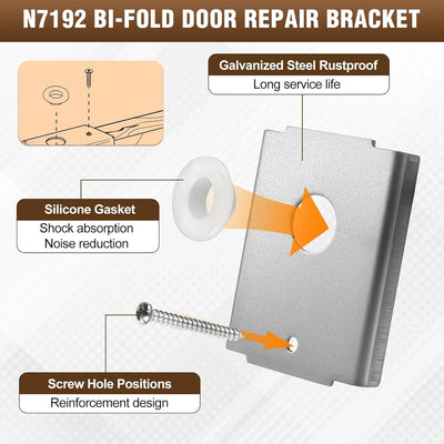 Kit reparación puerta N7192 acero galvanizado con juntas silicón