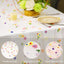 Camino de mesa bordado de margaritas para primavera y verano, 10 pies, diseño floral, Pascua, tul, cocina, vacaciones, comedor