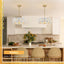 Candelabro Cristal Elegante con Flores 14pulg