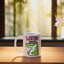 Taza de cerámica de lagarto divertido blanco