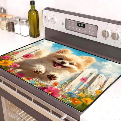 Tapete estufa 28x20pulg perro jardín cubierta estilo caprichoso