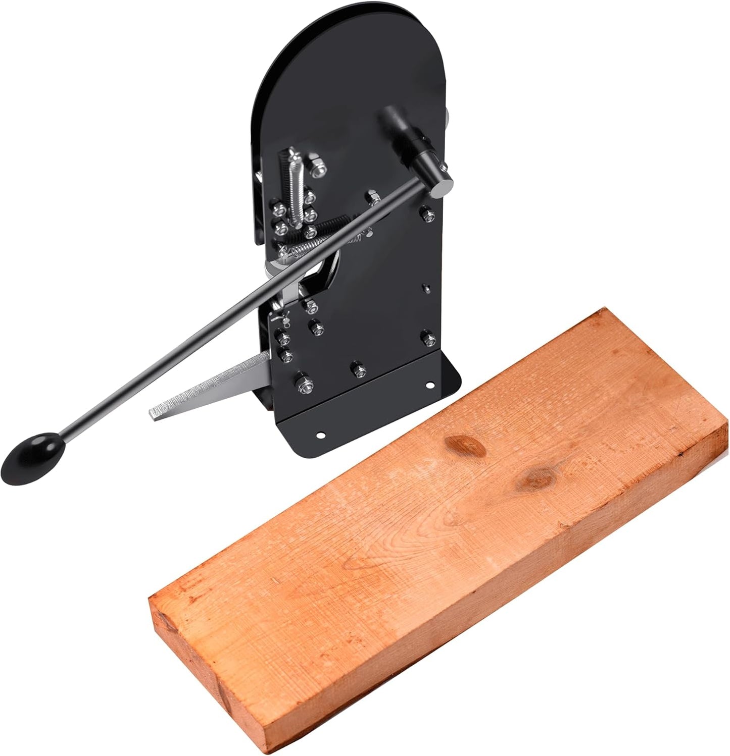 Apretador de nueces con base madera para nueces negras y hickory