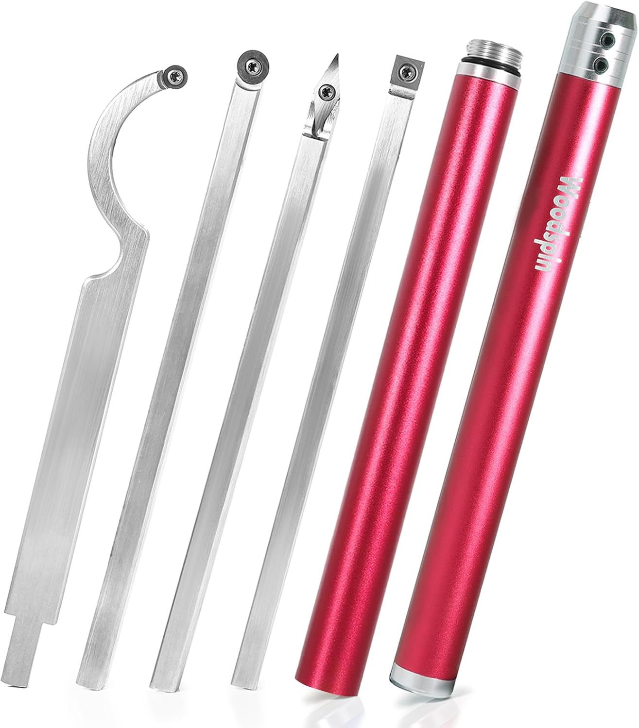 Kit torneado madera herramientas carburo con inserciones