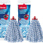 2 Pzas Recambio Microfibra Algodón Blanco 7.1x3.9x14.6in