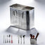 Soporte utensilios cocina acero inoxidable con ganchos escurridor resistente