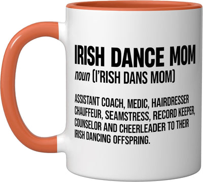 Taza cerámica para mamá Irlandesa Día de San Patricio