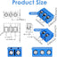 Bloque Terminales PCB 0.197pulg 70 Pzas Azules