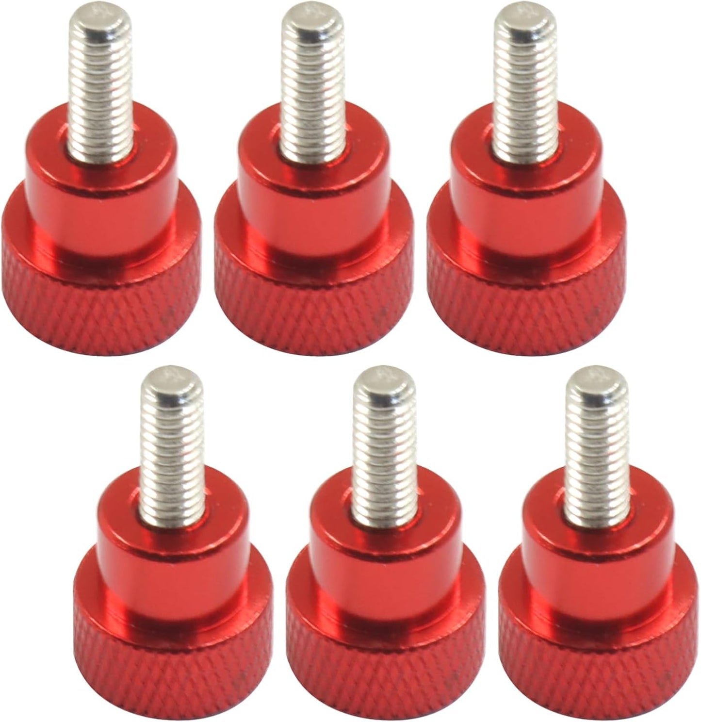 6 Pzas Tornillos de Hombro Aluminio M4x10mm