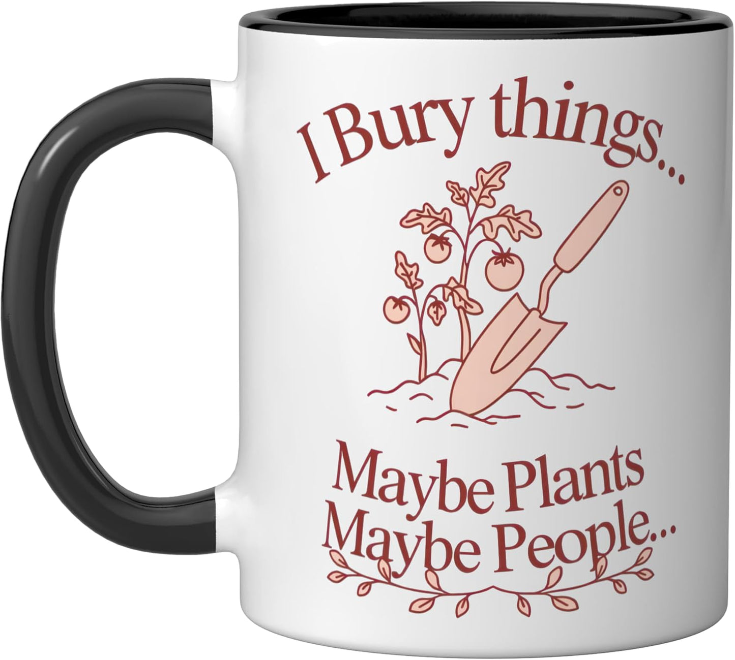 Taza Cerámica con Frases Negra/Blanca