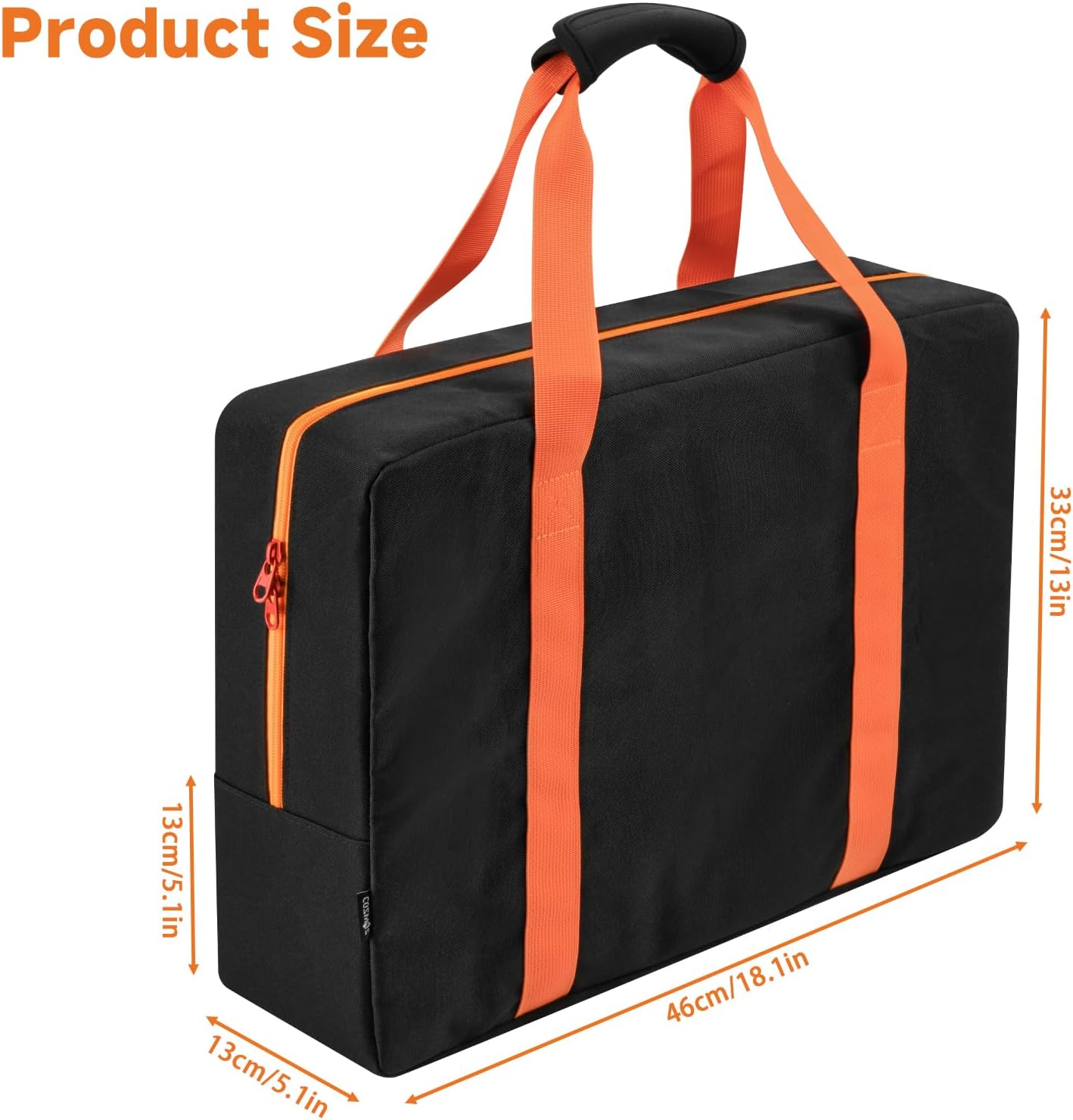 Bolsa herramientas parrilla plegable 18.1x5.1