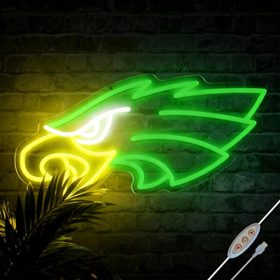 Letrero neón águila decoración pared regalo cumpleaños hombre