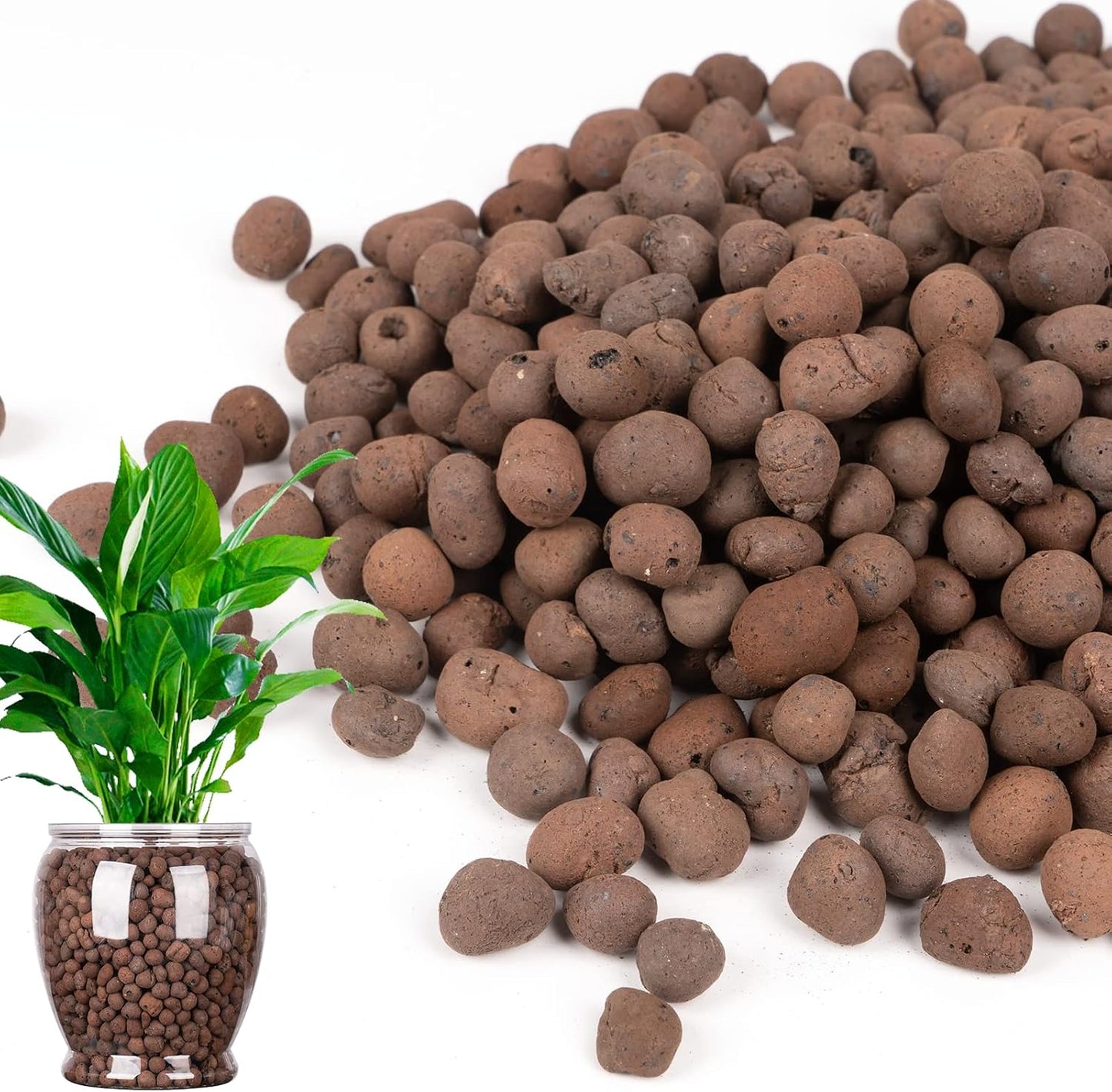 Bolas Leca orgánicas para plantas 4-16mm drenaje reutilizable