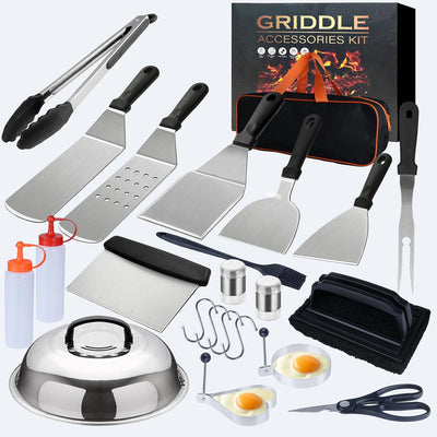 Kit accesorios parrilla acero inox extra engrosado