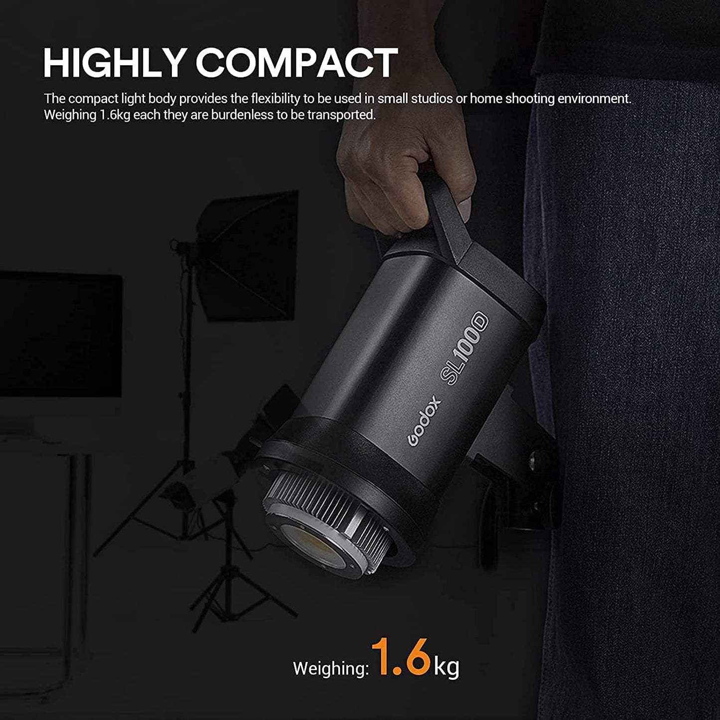 Luz LED Bowens Mount 100W 5600K