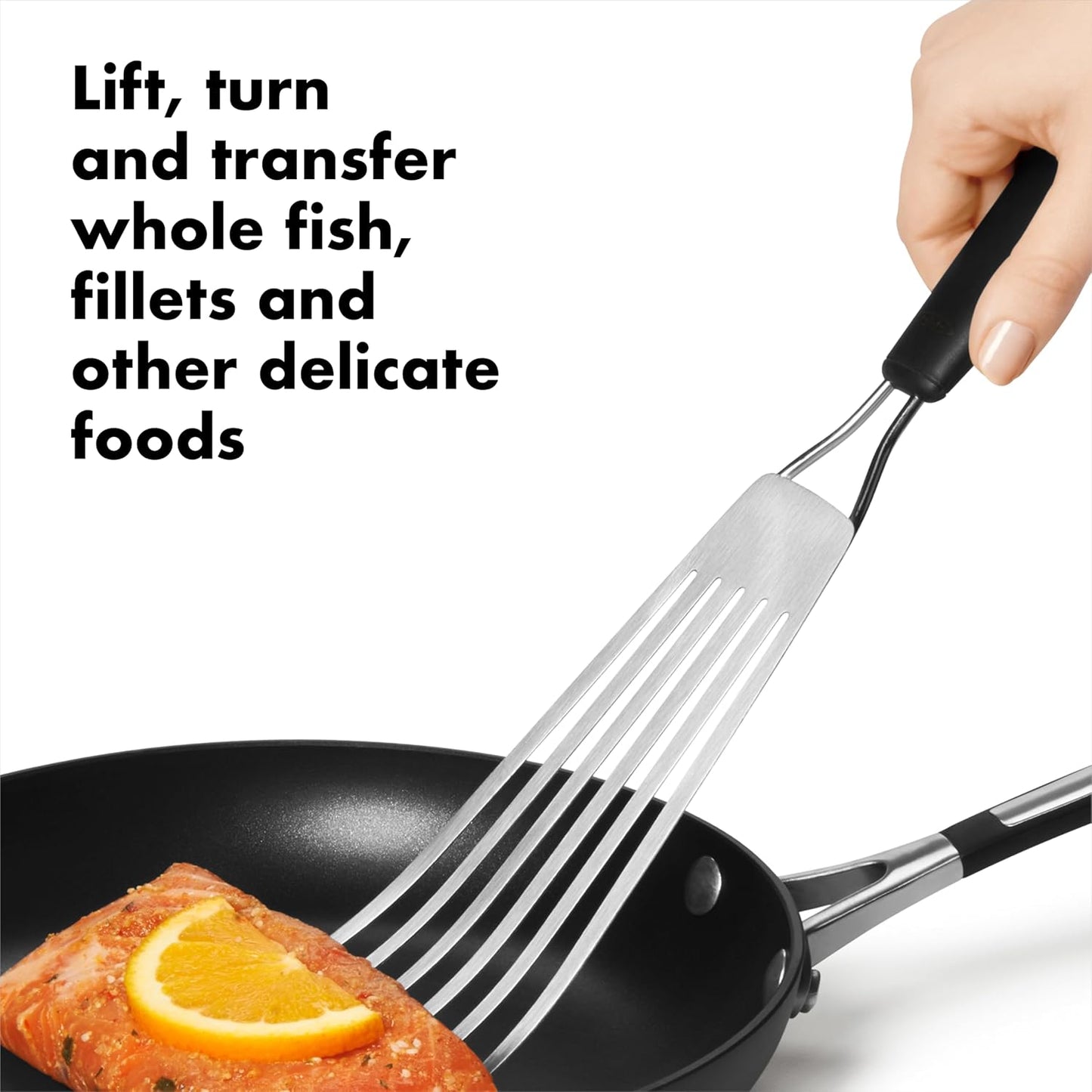 Espátula pescado acero inox