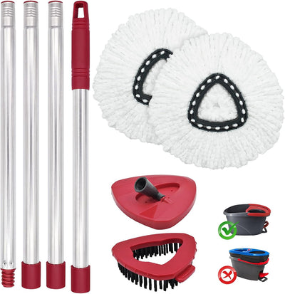 Repuesto cabezal trapeador Ocedar EasyWring 30-59pulg microfibra