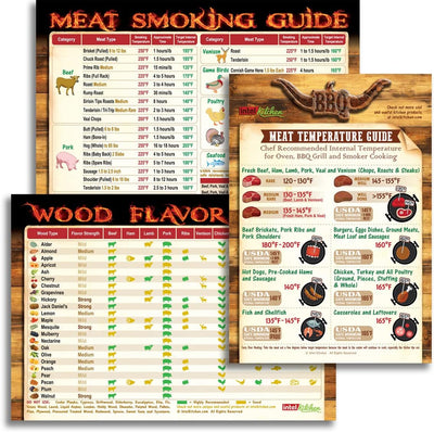 Juego regalos barbacoa ahumar carne 47 carnes madera