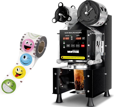 Máquina selladora tazas automática 90x3.740pulg con película