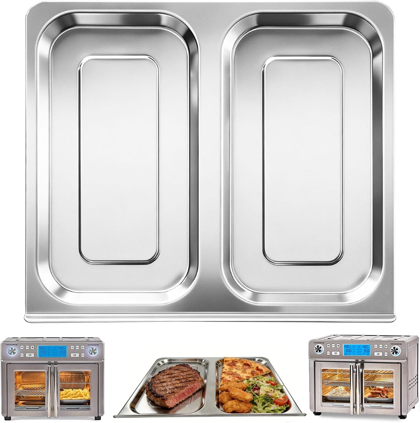 Bandeja goteo acero inox para freidora Emeril 360