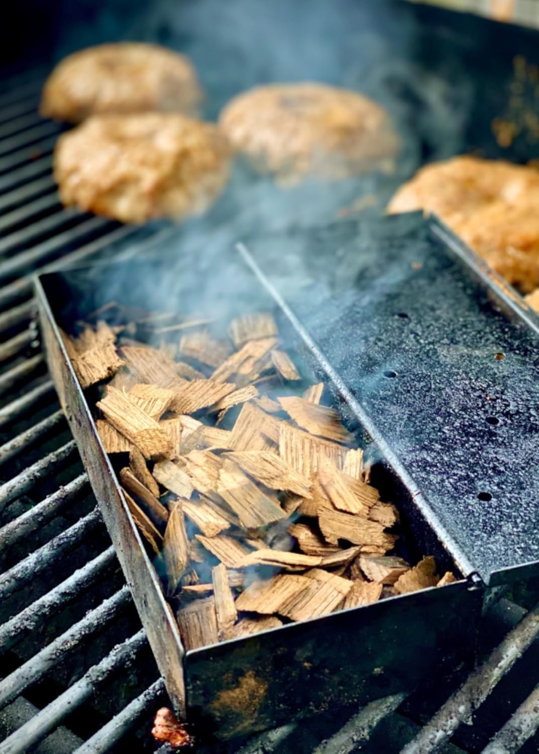 Pack virutas madera ahumar barbacoa 4 sabores