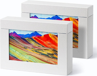 Caja fotos 5x7 para pareja y postales pack 2