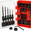 Set 19 Brocas Cónicas + 4 Cort. Enchufe Madera